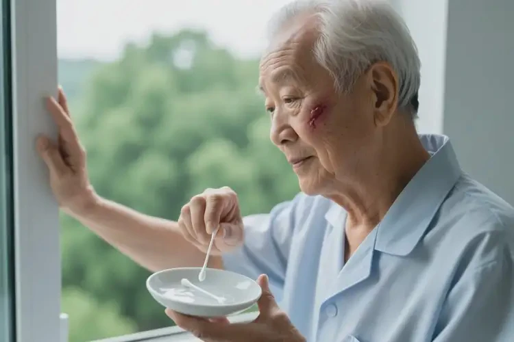 高齡老人面部偶爾長濕疹可不可以根治(圖2)