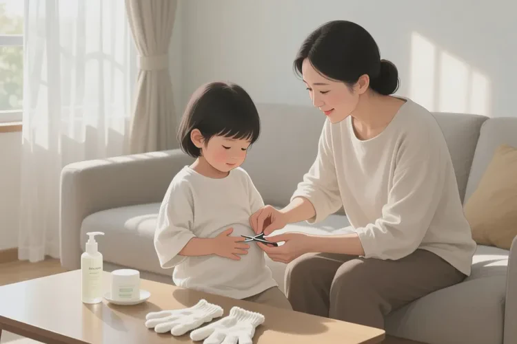 孩子肚子上偶尔长湿疹可以治愈吗(图2)