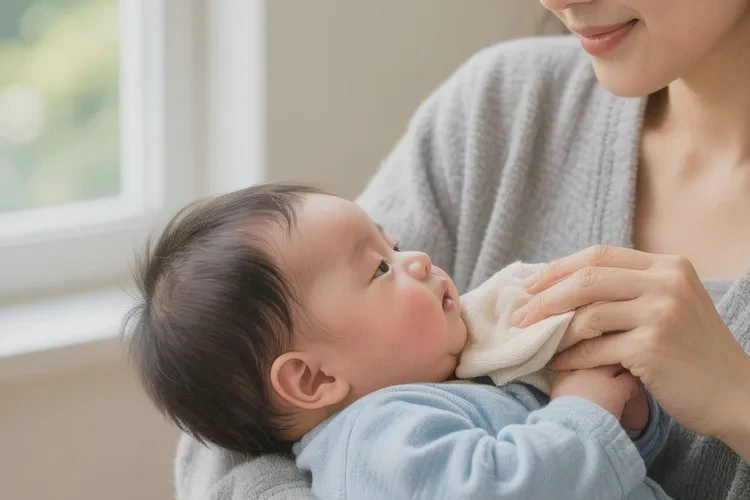 寶寶脖子上出濕疹可以治愈嗎(圖2)