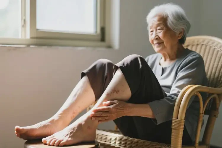 老人腳上起濕疹可以治好嗎(圖4)