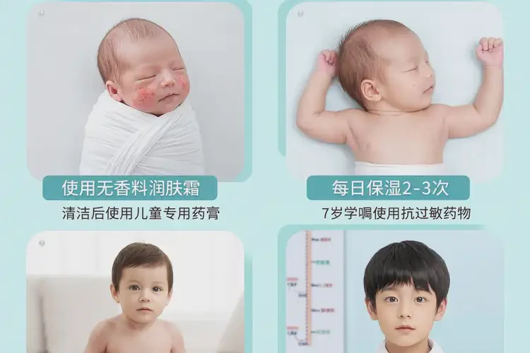 嬰兒身上容易起濕疹可以治好嗎(圖1)