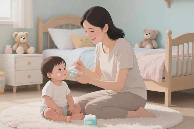 兒童身上偶爾起濕疹可以治愈嗎(圖1)