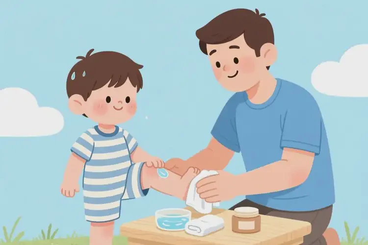 兒童大腿上經常起濕疹可以治好嗎(圖2)