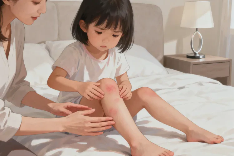 孩子小腿上偶爾起濕疹可以治愈嗎(圖2)