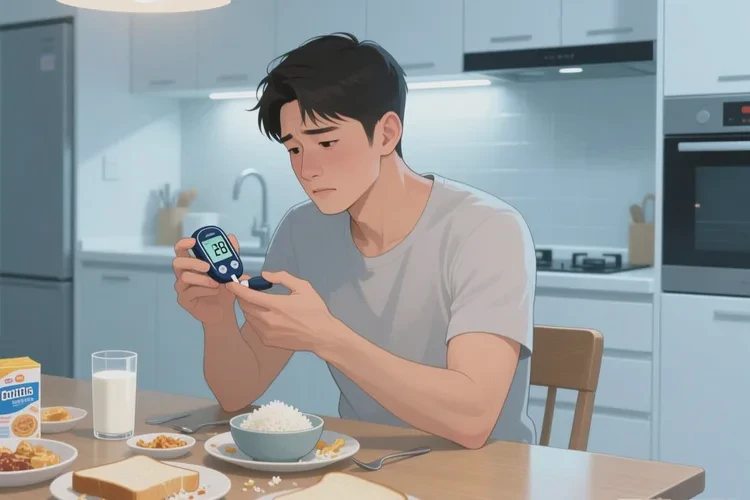 28歲餐后血糖12點(diǎn)7是怎么回事(圖1)