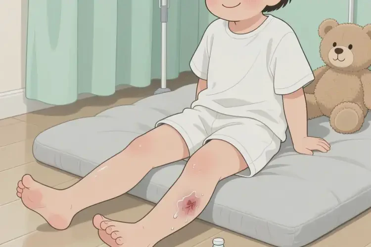 孩子四肢長(zhǎng)濕疹可以治好嗎(圖3)