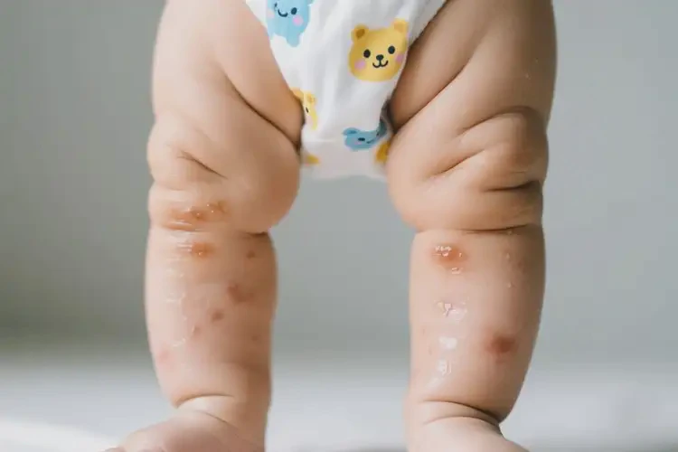 寶寶小腿經(jīng)常起濕疹可以治好嗎(圖1)