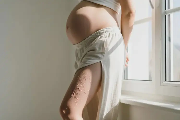 孕婦大腿上出現濕疹可以治好嗎(圖3)