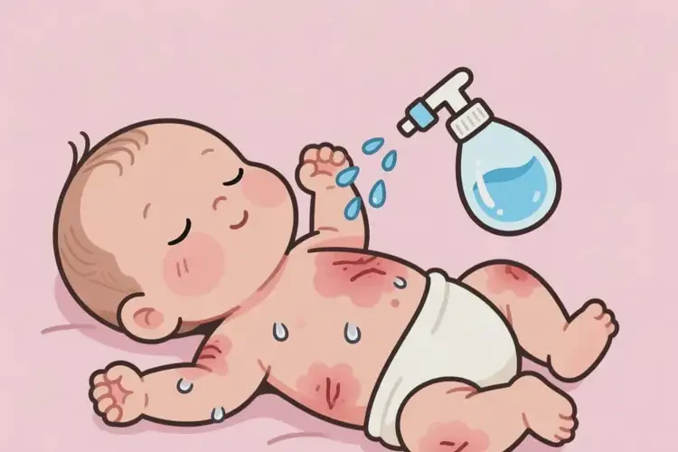 新生兒全身容易長濕疹可以治好嗎(圖3)