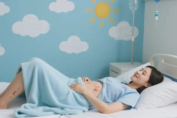 女性肚子起濕疹可以治好嗎(圖1)