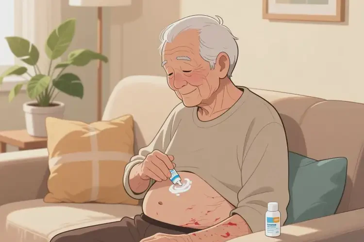 高龄老人肚子经常长湿疹可不可以根治(图4)