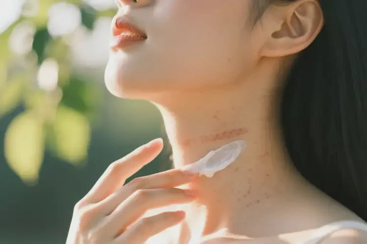 女生脖子出濕疹可以治好嗎(圖4)