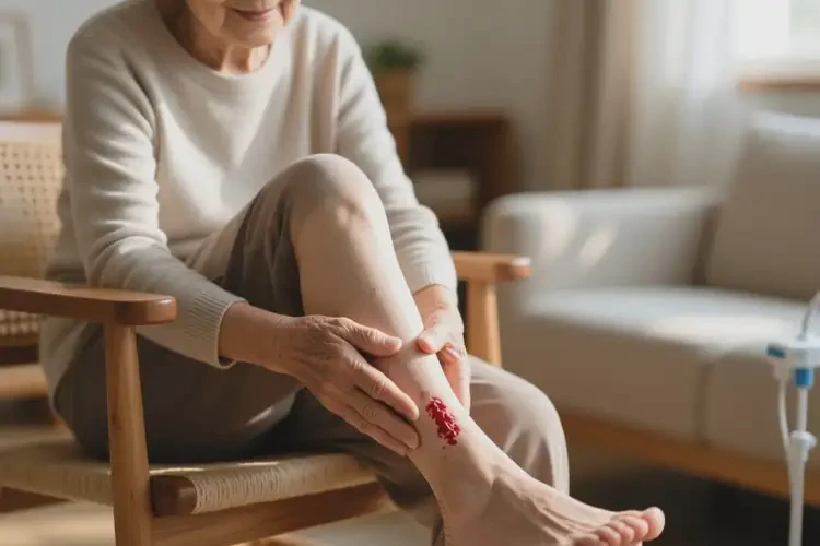 老人小腿上偶爾起濕疹可以治好嗎(圖3)