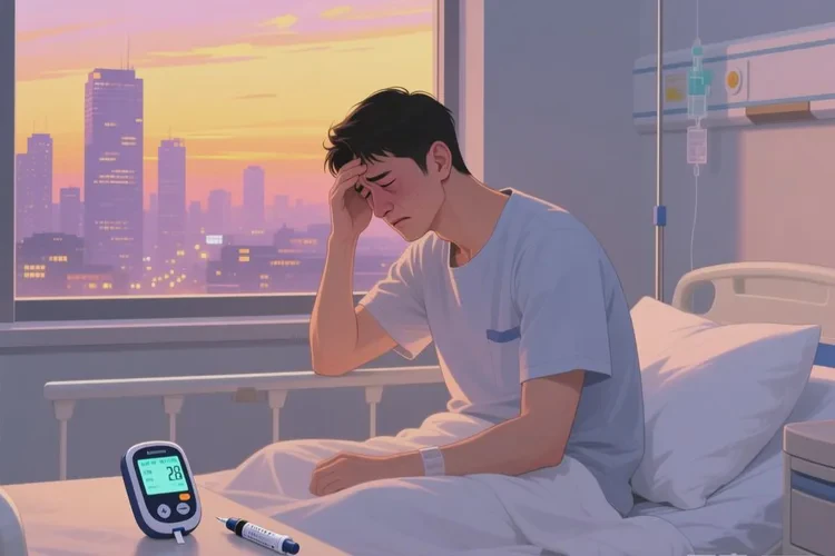 28歲晚餐血糖20.0是怎么回事(圖1)