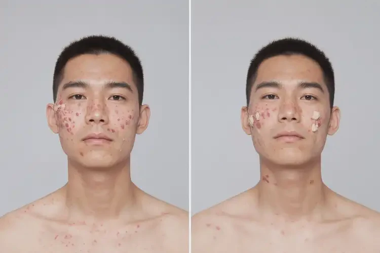 青年人脖子上起濕疹可不可以根治(圖1)