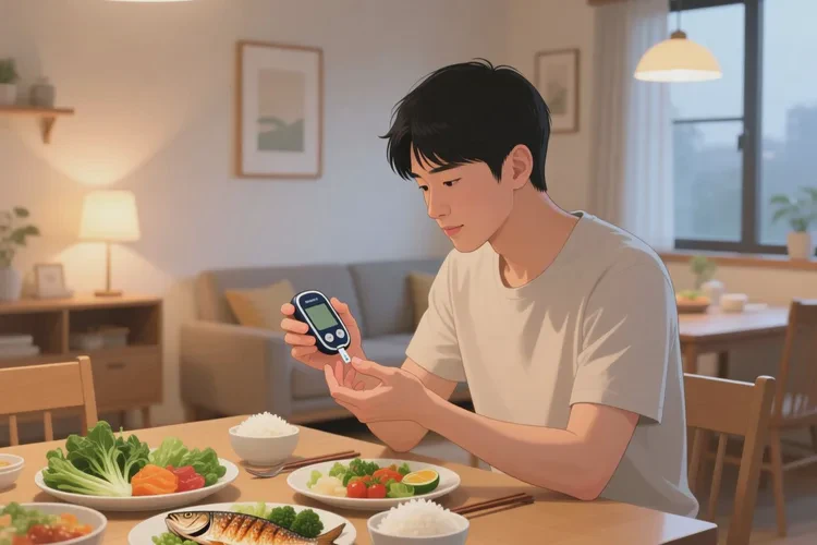 28歲晚餐血糖5點(diǎn)1是怎么回事(圖1)