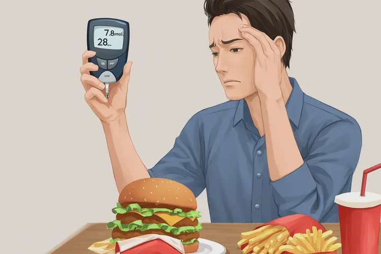28歲晚餐血糖15.7是怎么回事(圖1)