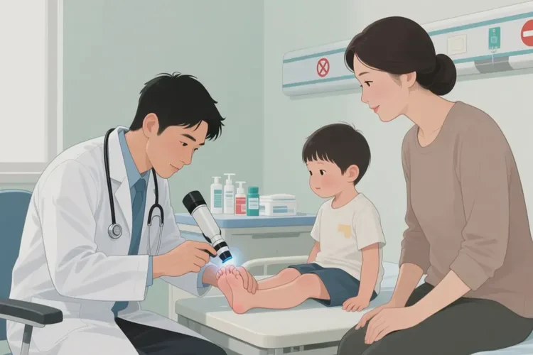 儿童脚上出湿疹可以治愈吗(图3)