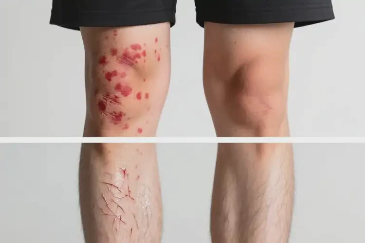 男生大腿容易長濕疹可以治好嗎(圖2)