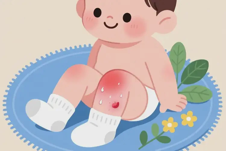 幼兒小腿經(jīng)常長(zhǎng)濕疹可不可以根治(圖1)