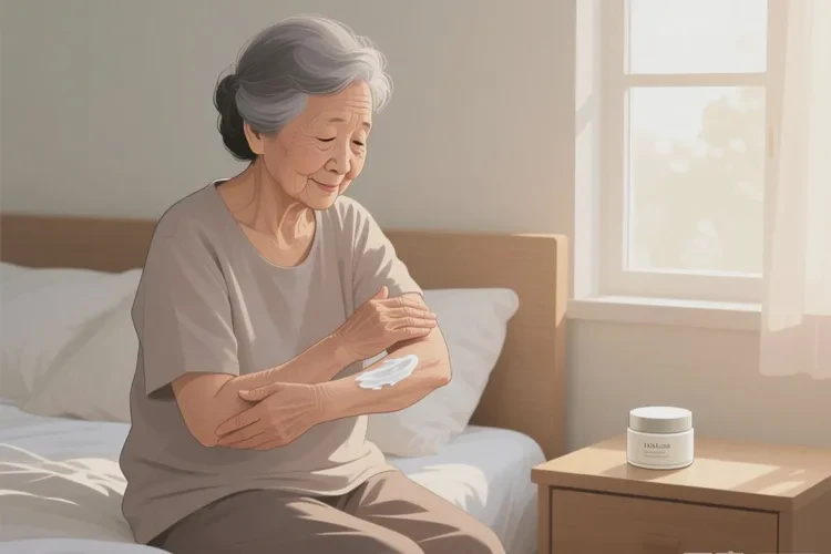 老年人全身出現(xiàn)濕疹能靠自己自愈嗎(圖1)