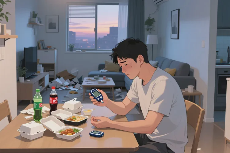 28歲晚餐血糖30.9是怎么回事(圖1)