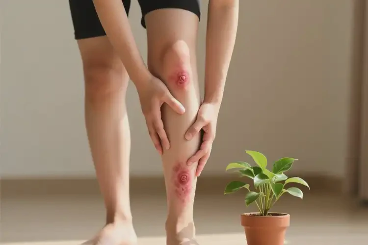 青年人大腿容易长湿疹可不可以根治(图1)