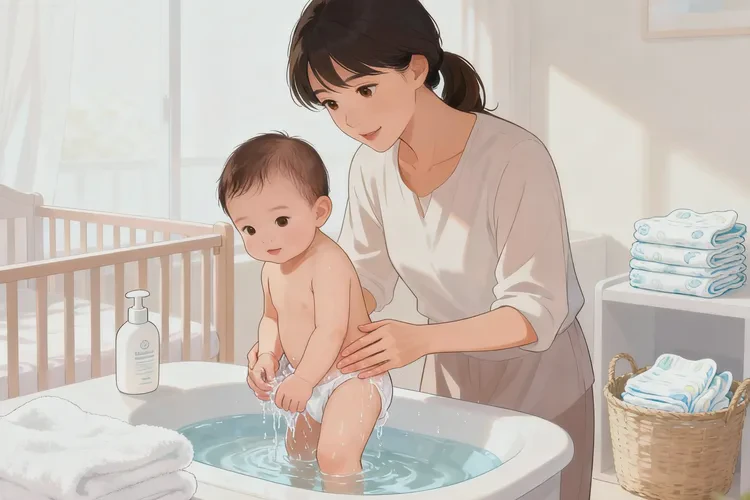 少兒屁股長(zhǎng)濕疹可以治愈嗎(圖1)