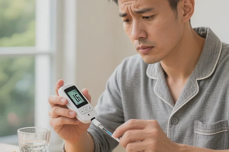 28歲晚餐血糖10.2是怎么回事(圖1)