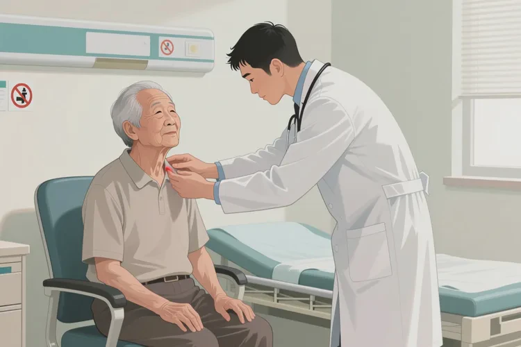 老年人脖子上出濕疹可以治愈嗎(圖3)