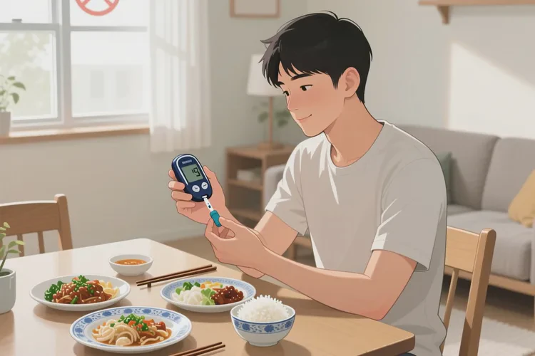 28歲中餐血糖4點(diǎn)8是怎么回事(圖1)