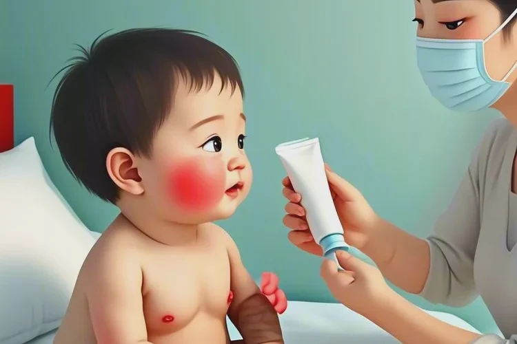 小孩四肢長(zhǎng)濕疹可以治愈嗎(圖1)