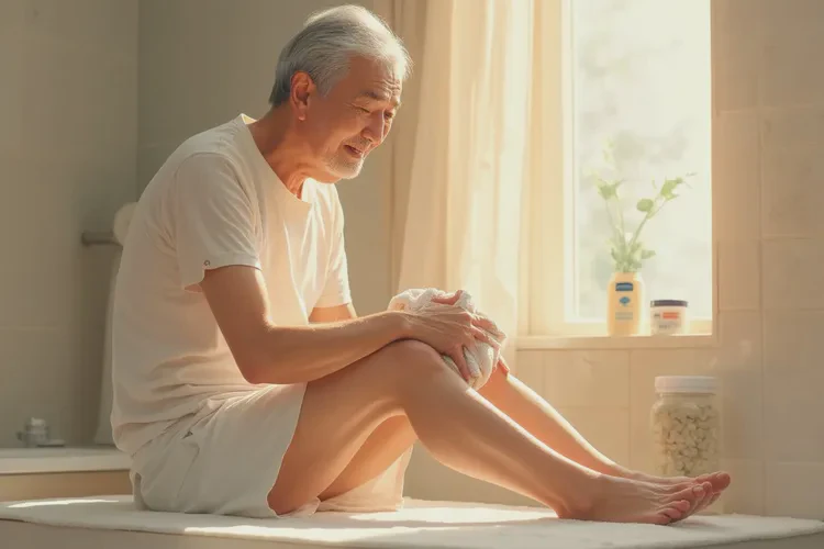 高齡老人小腿經(jīng)常起濕疹能靠自己自愈嗎(圖2)