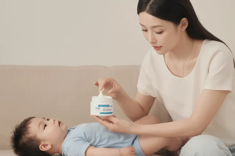 嬰兒脖子上長濕疹可以治愈嗎(圖1)