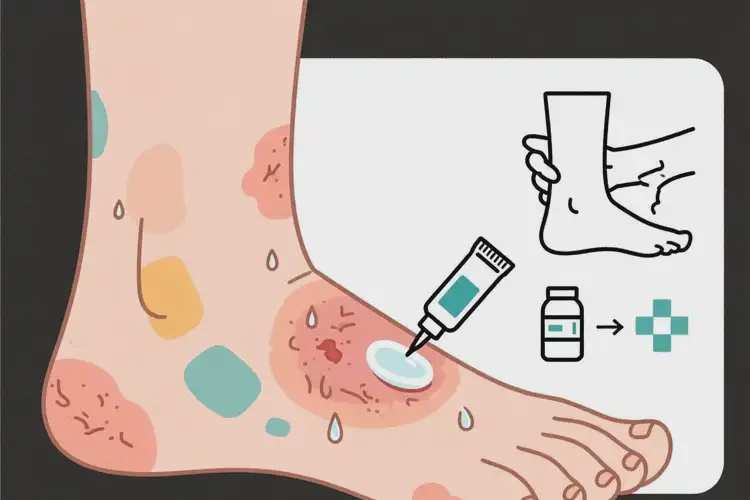 青年人脚上容易起湿疹可以治好吗(图2)