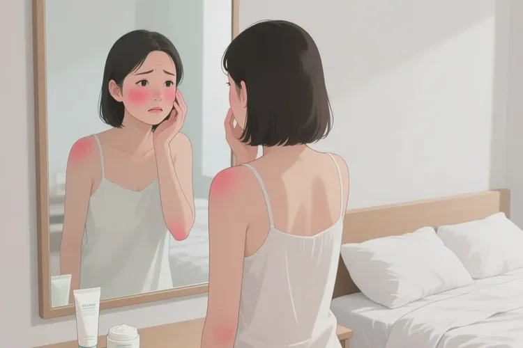 青年人臉上長(zhǎng)濕疹能靠自己自愈嗎(圖1)