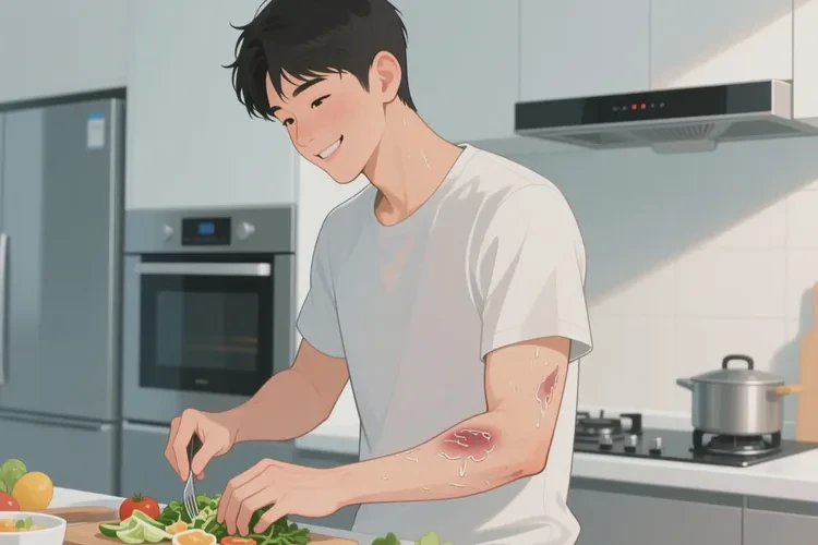 青年人手臂長濕疹能靠自己自愈嗎(圖4)