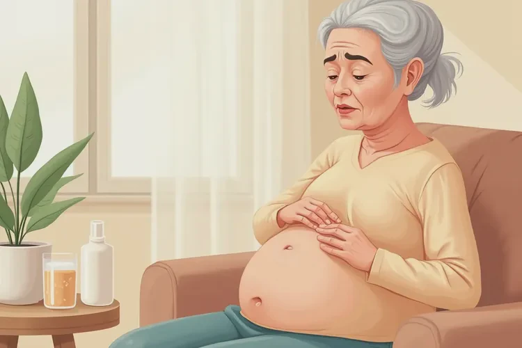 高齡老人肚子上出濕疹能靠自己自愈嗎(圖1)