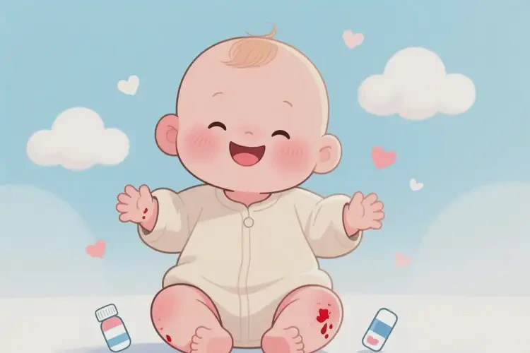 寶寶四肢出現(xiàn)濕疹可以治好嗎(圖4)