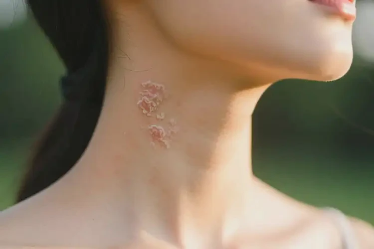 女性脖子經(jīng)常起濕疹可以治好嗎(圖3)