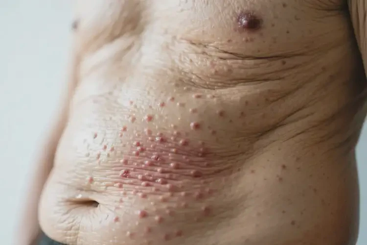 老年人肚子上經(jīng)常長濕疹可以治好嗎(圖4)