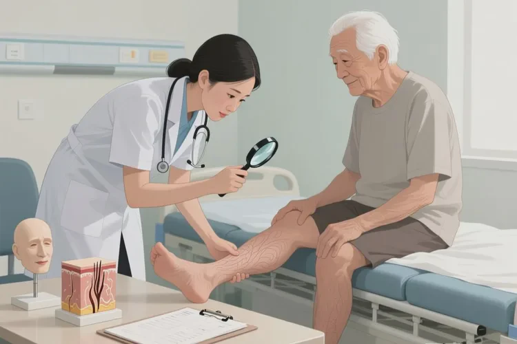 高齡老人小腿上出現(xiàn)濕疹能靠自己自愈嗎(圖4)