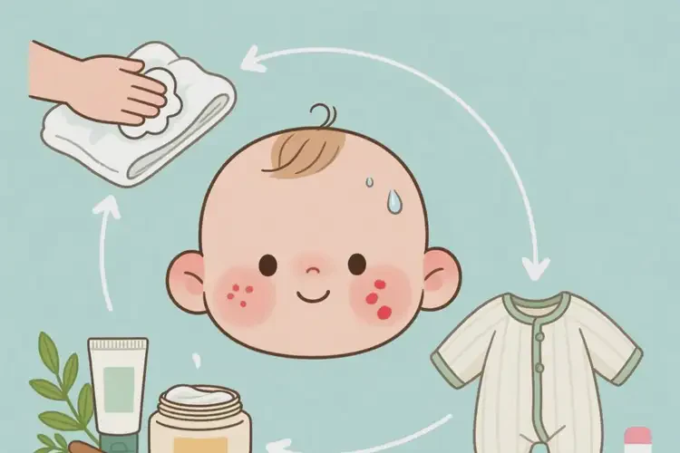 小兒身上經(jīng)常起濕疹可以治好嗎(圖3)