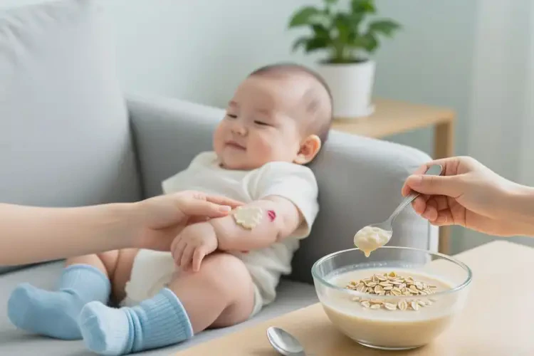 嬰幼兒全身經(jīng)常起濕疹可以治好嗎(圖2)