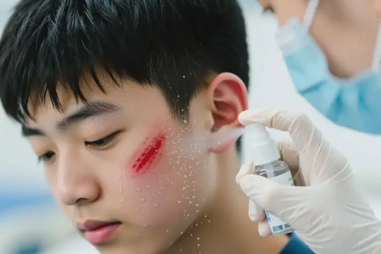 青少年臉上出現(xiàn)濕疹可不可以根治(圖3)