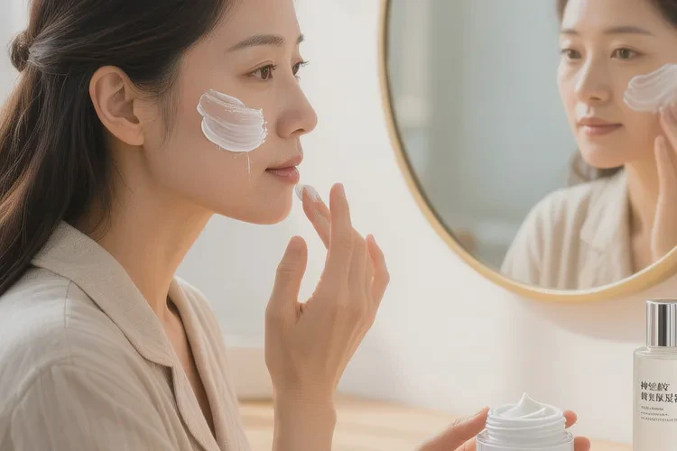 女人面部出現(xiàn)濕疹能靠自己自愈嗎(圖1)