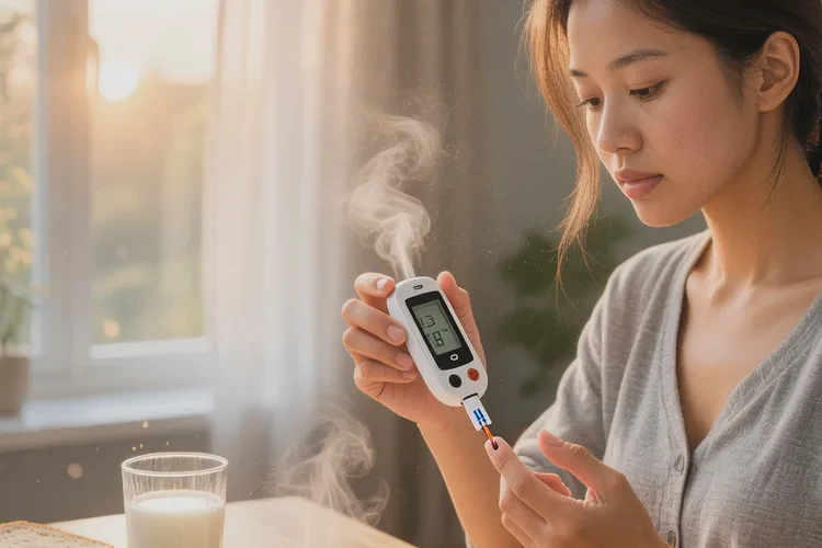 28岁早餐血糖4.8是怎么回事(图1)