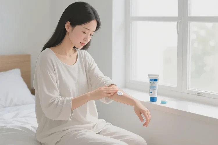 孕婦手臂起濕疹可以治愈嗎(圖1)