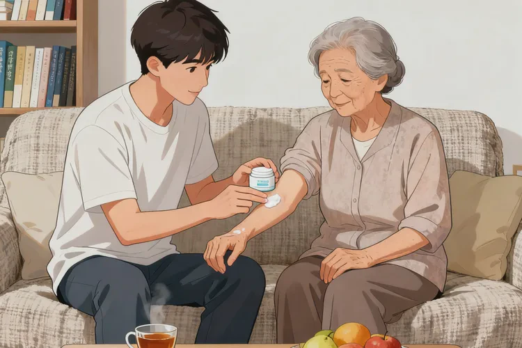 高齡老人手臂偶爾長濕疹能靠自己自愈嗎(圖4)