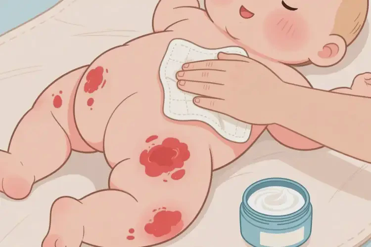 嬰兒屁股經(jīng)常長(zhǎng)濕疹可以治好嗎(圖3)
